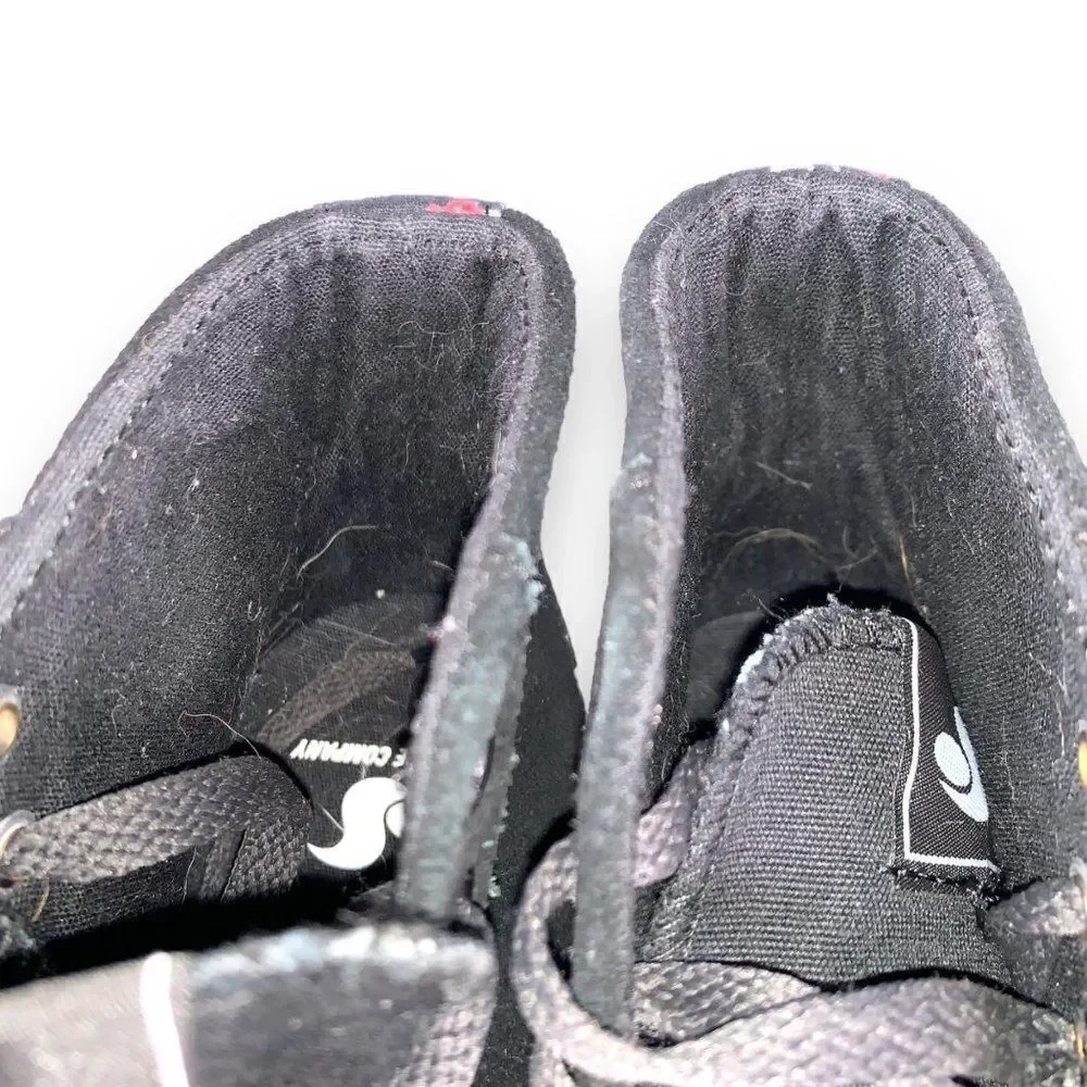 DVS Tripp‎ High Top Skate Sneakers Black Suede DVF0000263 Women's 5.5